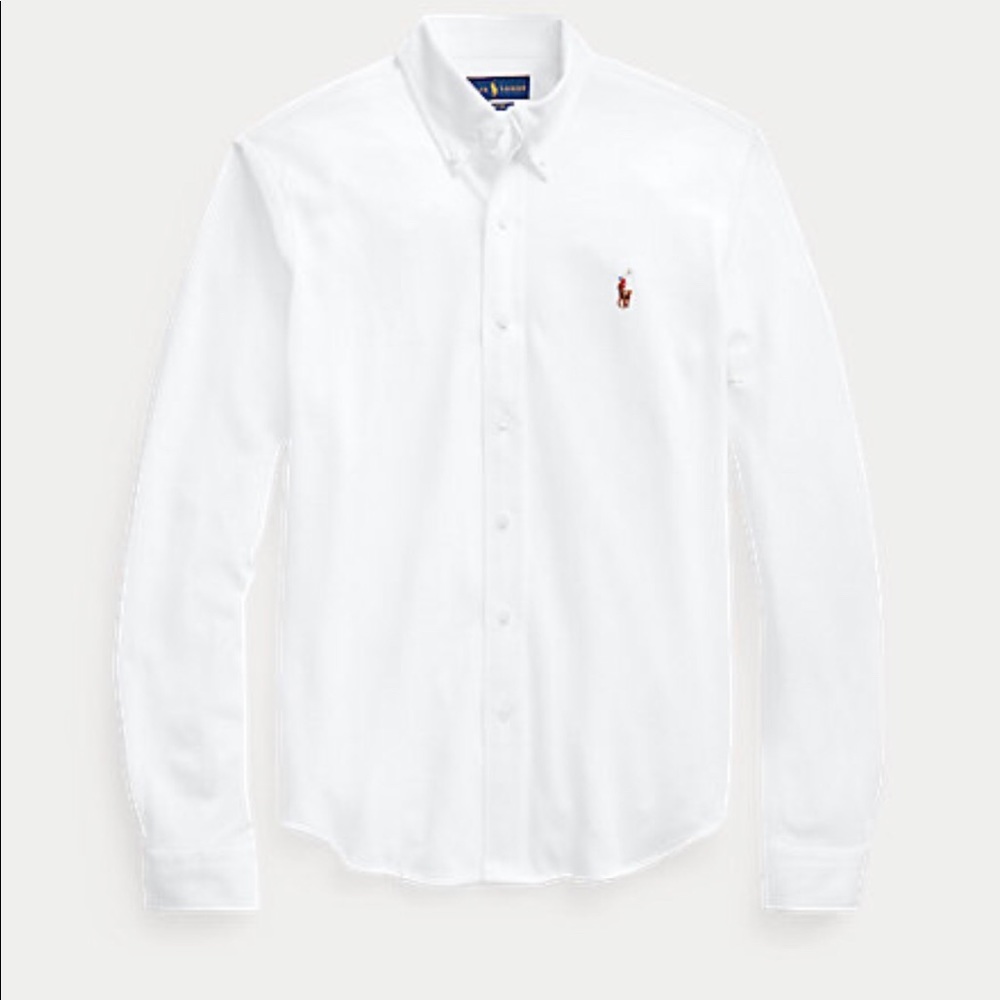 Polo Ralph Lauren Men’s Knit Oxford Shirt